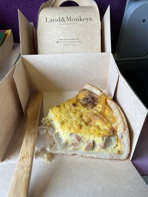 I double and triple checked this was vegan, because it was so realistic (in comparison to any others I’ve tried in years)  at Land & Monkeys - Beaumarchais in Paris