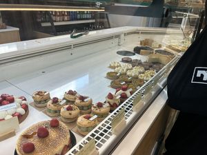 Slim afternoon pickings, but so good  at Land & Monkeys - Beaumarchais in Paris