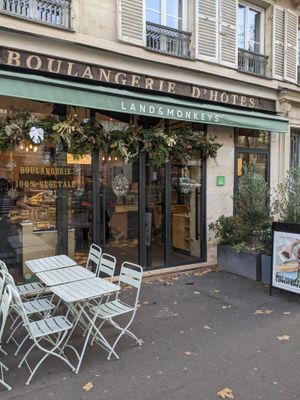 view from outside at Land & Monkeys - Beaumarchais in Paris
