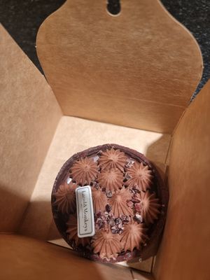 Chocolate tart 100/10 at Land & Monkeys - Beaumarchais in Paris