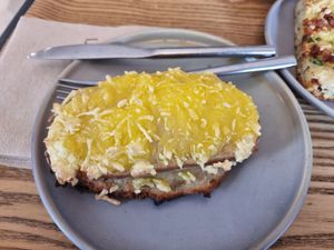 Croque Monsieur (very french) 9/10 at Land & Monkeys - Beaumarchais in Paris