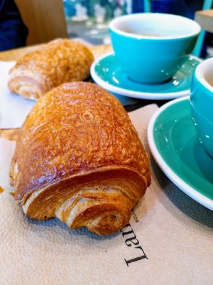 Pain au chocolat at Land & Monkeys - Beaumarchais in Paris