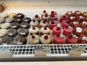 Patisserie selection  at Land & Monkeys - Beaumarchais in Paris