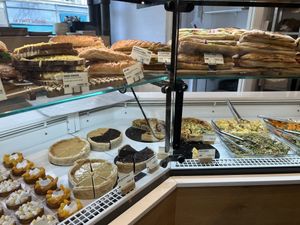 More sandwiches, salads and quiches!  at Land & Monkeys - Beaumarchais in Paris