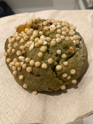New matcha bread at Land & Monkeys - Beaumarchais in Paris