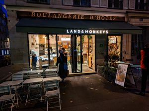 Outside of Land & Monkeys -- Beaumarchais at Land & Monkeys - Beaumarchais in Paris