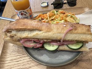 “Tuna” Sandwich Marin   at Land & Monkeys - Beaumarchais in Paris