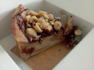Flan Marbré (Hazelnuts) at Land & Monkeys - Beaumarchais in Paris