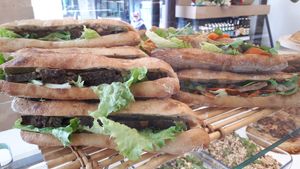 Sandwiches at Land & Monkeys - Beaumarchais in Paris
