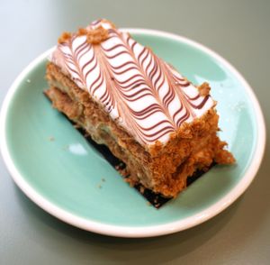 Millefeuille at Land & Monkeys - Beaumarchais in Paris