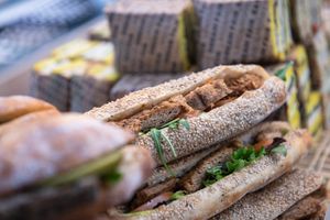 "Le sandwich fermier"  at Land & Monkeys - Beaumarchais in Paris