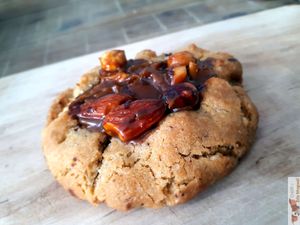 Best cookie i've never tasted ! at Land & Monkeys - Beaumarchais in Paris