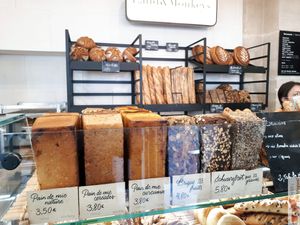 super bread ! at Land & Monkeys - Beaumarchais in Paris