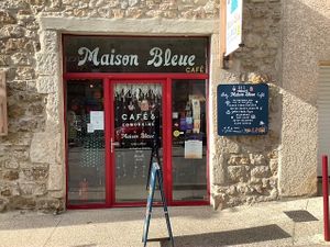 Shop front  at Maison Bleue in Lablachere