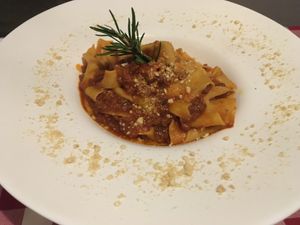 Pasta bolognese  at Al Sanpietrino Trattoria in Lisbon