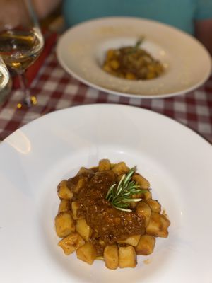 amazing ragu gnocchi  at Al Sanpietrino Trattoria in Lisbon