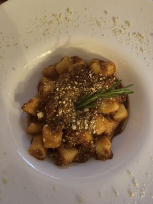 Gnochetti Al ragu végane  at Al Sanpietrino Trattoria in Lisbon