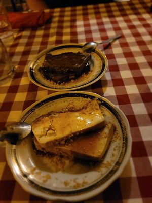 "Pudding" at Al Sanpietrino Trattoria in Lisbon