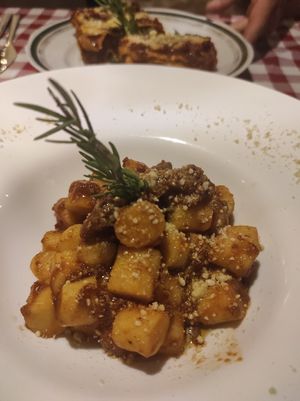 Ñoquis at Al Sanpietrino Trattoria in Lisbon