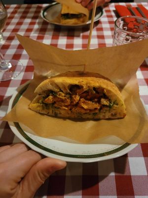 Lampredotto at Al Sanpietrino Trattoria in Lisbon