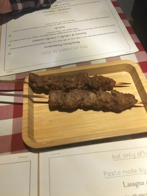 amuse-bouche at Al Sanpietrino Trattoria in Lisbon