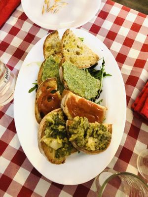 Bruschetta Piedmontese  at Al Sanpietrino Trattoria in Lisbon