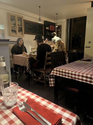 Cute tiny restaurant ♥️ (you need to make a reservation and pay in cash without a portuguese card)  at Al Sanpietrino Trattoria in Lisbon
