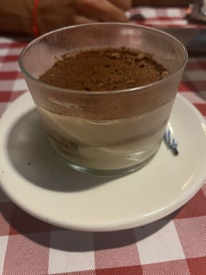 Tiramisu at Al Sanpietrino Trattoria in Lisbon