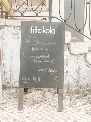   at Al Sanpietrino Trattoria in Lisbon