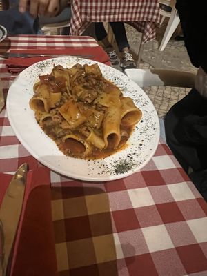 The one with the Oyster mushroom - hehe forgot the name  at Al Sanpietrino Trattoria in Lisbon