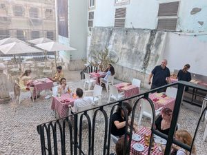 Unique setting in heart of Alfana  at Al Sanpietrino Trattoria in Lisbon