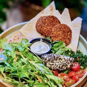 Falafel Bowl at Genius Central in Central Singapore