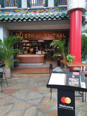 Front at Genius Central in Central Singapore
