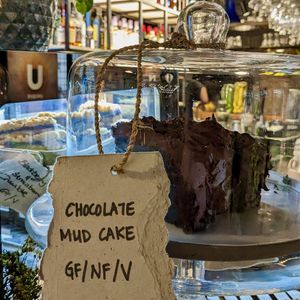 Vegan Chocolate Mud Cake at Genius Central in Central Singapore