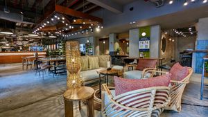 New sofas and seats, June 2023 at Genius Central in Central Singapore