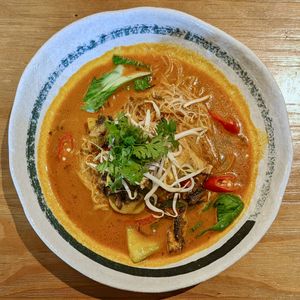 Laksa at Genius Central in Central Singapore