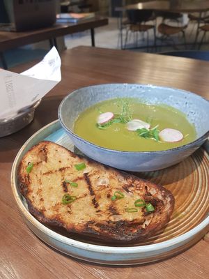 Green Goddess Soup at Genius Central in Central Singapore