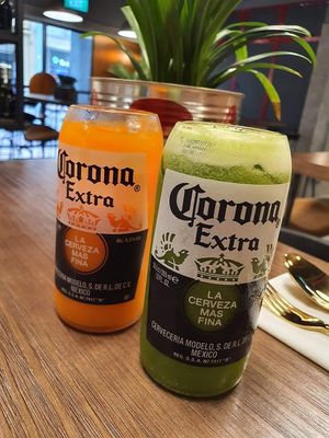 Corona Extra to fight Covid-19 🤣 at Genius Central in Central Singapore