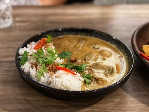 Curry at Genius Central in Central Singapore