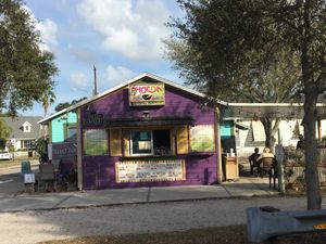 Outside at Phoedin in Dunedin