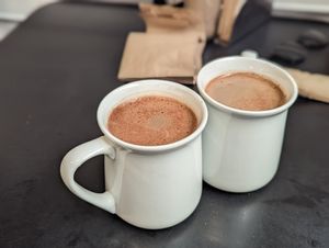 Chocafe (Chocolate and coffee mixed) at Chocafe in Morelia