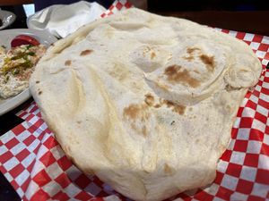 Pita  at Jerusalem Grill in San Antonio