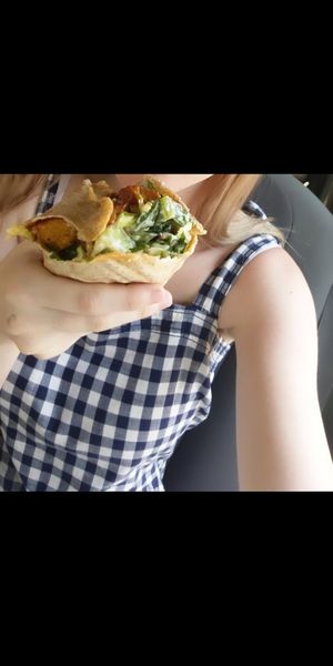 Cesar Wrap at Vegan Street in Calgary