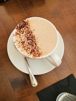 Hot chocolate at Vegan Street in Calgary