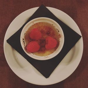 Creme Brulee  at Vegan Street in Calgary
