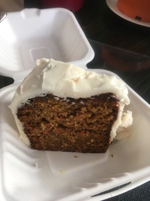 Mom’s Carrot cake   at Vegan Street in Calgary