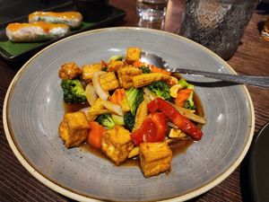 Tofu cashew at Thai Lotus in Albury