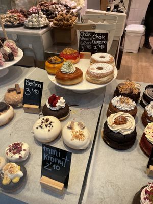 Vegan donuts  at Chök in Madrid