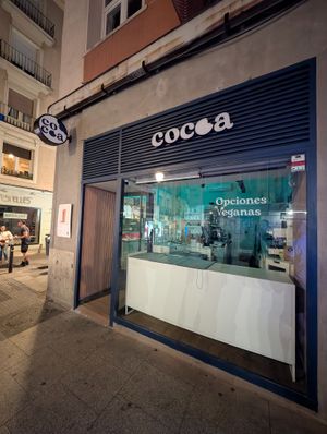 view from the street at Chök in Madrid