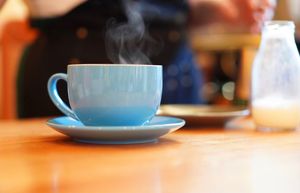 All kinds of plant milk at Roasted in Strathaven